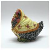 VTG CERAMIC HEN ON A NEST