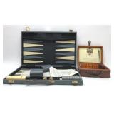 VTG Backgammon and shut the box games