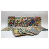 Vintage comic books assortment, MARVEL, DC