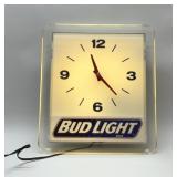 BUD LIGHT CLOCK LIGHT 19