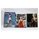 3 Marilyn Monroe metal signs 12x16