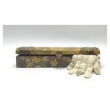 Antique glove box 12