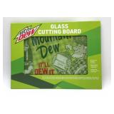 Mountain Dew glass cutting board