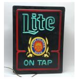 LITE BEER LIGHTED SIGN WORKS