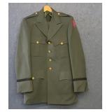 WWII US Army military officers uniform