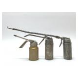 3 VTG OIL CANS, CRAFTSMAN