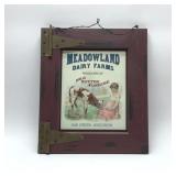Meadowland dairy farms, country Wall hanging