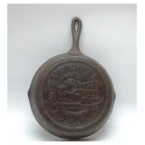 CRACKER BARREL CAST IRON SKILLET 10