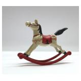 CAST IRON ROCKING HORSE