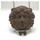 CAST IRON GARDEN LADY HEAD 6