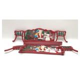 2 CAST IRON BUILD A MINI BENCH KITS