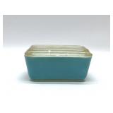 BLUE PYREX REFRIGERATOR DISH 6