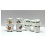 VTG CORNING COFFEE MUGS