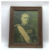 GENERAL JOHN PERSHING WWI FRAMED PORTRAIT