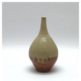 STUDIO ART POTTERY GOURD VASE 7