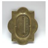 DECORATIVE BRASS THERMOMETER CASING