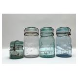 Atlas easy seal jars, double safety jar