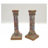 Asian geisha girl candlesticks 7