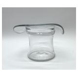 VTG BLENKO BLOWN GLASS TOP HAT / ICE BUCKET