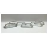 6 BUTTER DISHES 7