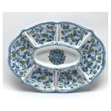 ITALIAN POTTERY DIVIDED PLATTER