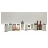 Assorted vintage salt and pepper Shakers