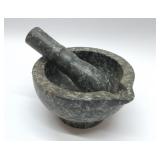 STONE MORTAR AND PESTLE 7