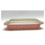 PYREX PINK DAISY CASSEROLE 11