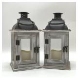 PRETTY PATIO LANTERN SET
