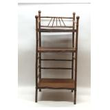 ADIRONDAK BAMBOO SHELF ANTIQUE