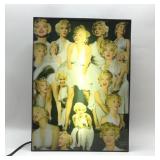 Marilyn Monroe lighted picture