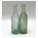 2 VTG Coca-Cola Pensacola FL straight side bottles