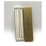 CROFT & BARROW 3 BRACELET SET IN BOX