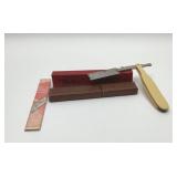 WELLER STRAIGHT RAZOR WITH BOX