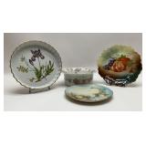 PORCELAIN PLATES, PIE PLATE