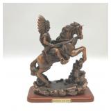 ï¿½ï¿½SHOWING THE WAYï¿½ï¿½ NATIVE AMERICAN FIGURE