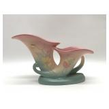 HULL DBL CORNUCOPIA MAGNOLIA VASE