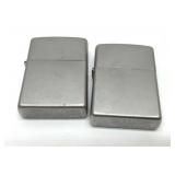 2  ZIPPO LIGHTERS