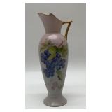 VTG PORCELAIN HANDPAINTED VASE 9ï¿½ï¿½