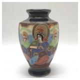 Japanese Satsuma moriage vase 1920-39