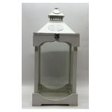 WHITE OVERSIZED CANDLE LANTERN 22ï¿½ï¿½