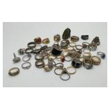VTG assorted fashion rings