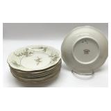 Theodore Haviland ï¿½ï¿½ROSALINDEï¿½ï¿½ BOWL SET OF 8