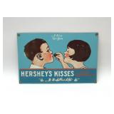 1991 Porcelain Hershey Kisses Sign 11x7.5"
