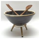 PFALTZGRAFF RETRO SALAD SET ON STAND