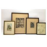 ANTIQUE ART DRAWINGS 14ï¿½ï¿½