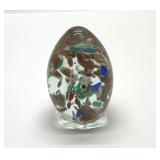 VTG EGG CONFETTI PAPERWEIGHT