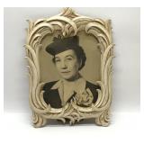 Unique framed portrait