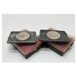 1977, 1973 national Scout jamboree belt buckles