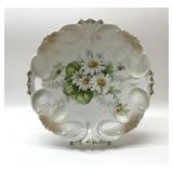 Antique German, China daisy cake plate 11ï¿½ï¿½